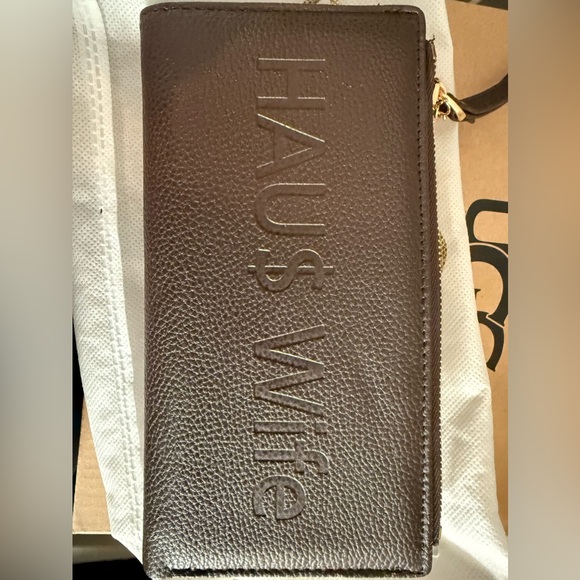 Brown Haus of Sy wallet - Picture 1 of 2